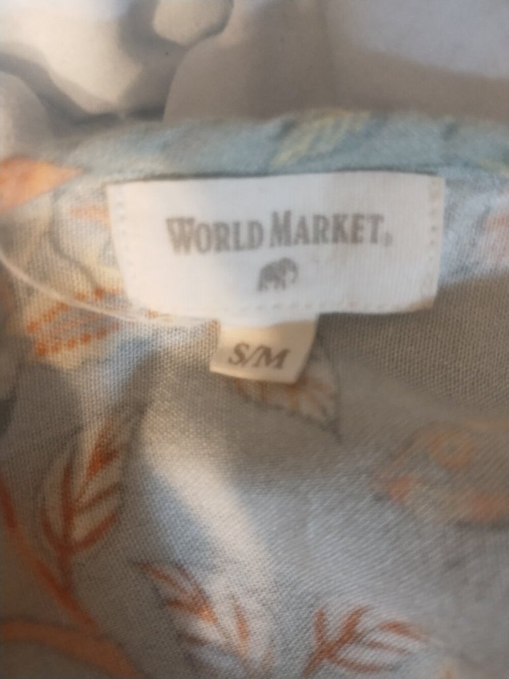 World Market Caftan Dress Size S/M - Picture 4 of 4